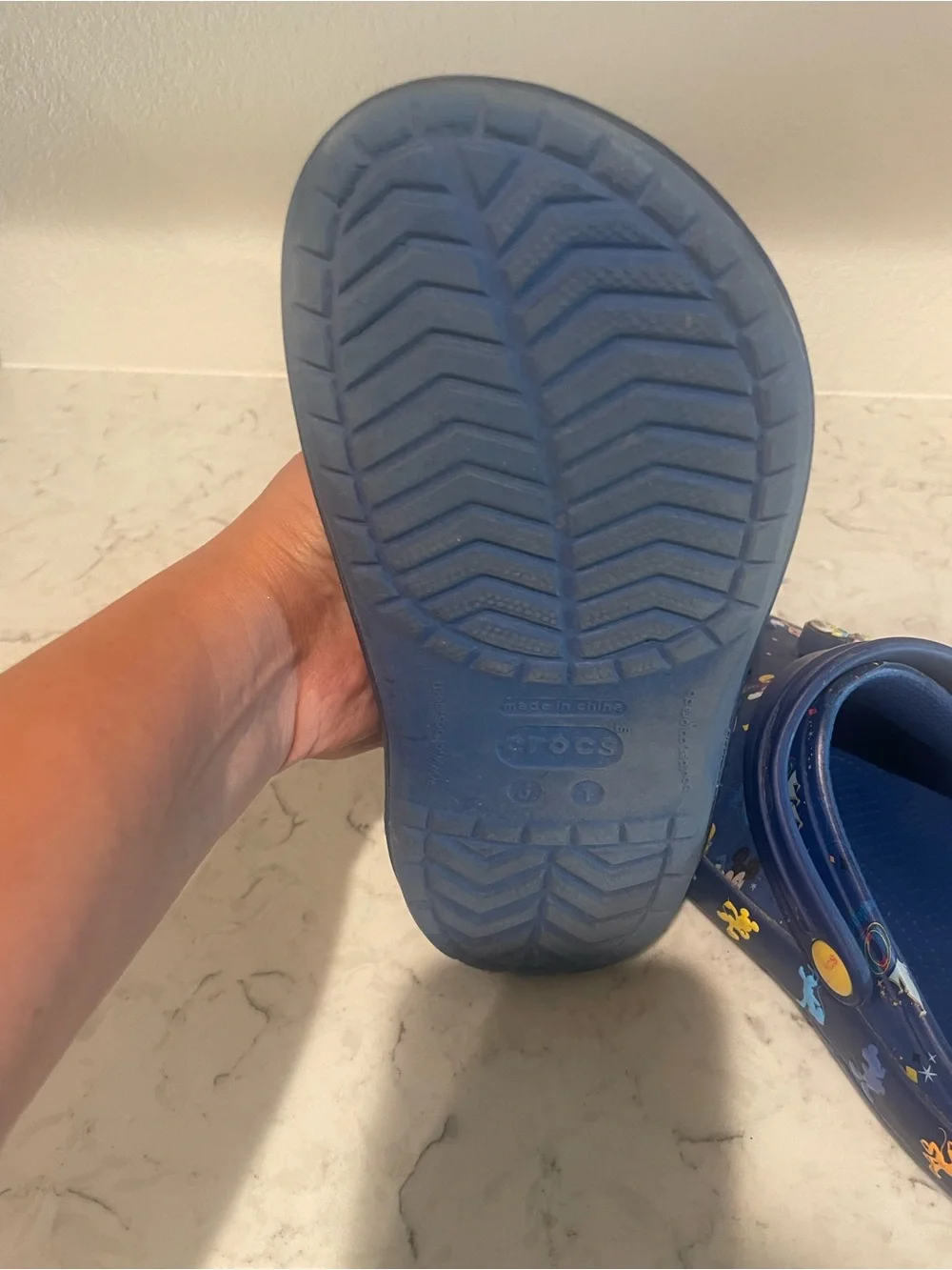 Disneyland 70th Anniversary Exclusive LightUp Crocs